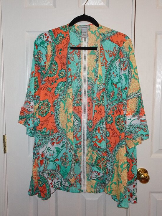 Catherines Tops - Beautiful Ultra-lightweight Kimono Cover Up